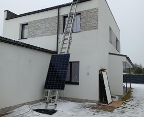 Rangovo aktas. Eso galios didinimas. - Saulės elektrinių montavimas - 1 Saulės elektrinių montavimas - Rangovo aktas. Eso galios didinimas. - 1