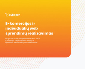 Internetinių web projektų kūrimas, ekomercija, programavimas - Svetainių kūrimas - 1 Svetainių kūrimas - Internetinių web projektų kūrimas, ekomercija, programavimas - 1