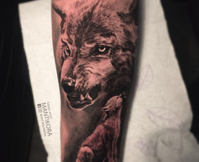 Realistinės tatuiruotės ir tattoo / Evaldas Nariunas / Darbų pavyzdys ID 573765