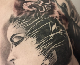 Realistinės tatuiruotės ir tattoo / Evaldas Nariunas / Darbų pavyzdys ID 573771