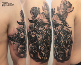 Realistinės tatuiruotės ir tattoo / Evaldas Nariunas / Darbų pavyzdys ID 573773
