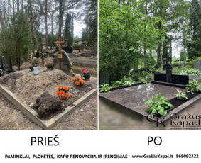 Kapų Meistras Edvinas Genutis - Kapų Tvarkymas, Paminklai / Edvinas Genutis / Darbų pavyzdys ID 3078502