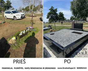 Kapų Meistras Edvinas Genutis - Kapų Tvarkymas, Paminklai / Edvinas Genutis / Darbų pavyzdys ID 3078560