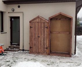 Sandėliukas,sodo namelis, pavėsinės ir mediniai amatai. - Malkinės, statyba - 3 Malkinės, statyba - Sandėliukas,sodo namelis, pavėsinės ir mediniai amatai. - 3