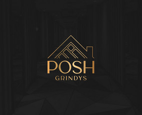 Posh Grindys logotipas. Grindų dangos prekyba ir grindų dangos klojimo darbai.