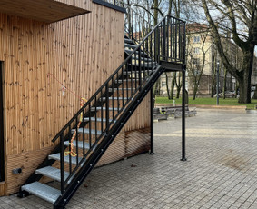 Laiptų turėklai - Metalo konstrukcijos ir gaminiai - 4