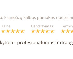 Prancūzų kalbos korepetitorė - pamokos internetu / Jolanta Uscilaityte / Darbų pavyzdys ID 3083150