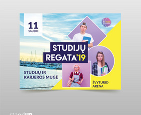 „Studijų regata‘19“ karjeros mugė. Jos metu stambiausių bei įtakingiausių Vakarų Lietuvos įmonių atstovai pasidalina sėkmės istorijomis.