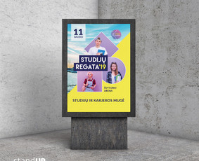 „Studijų regata‘19“ karjeros mugė. Jos metu stambiausių bei įtakingiausių Vakarų Lietuvos įmonių atstovai pasidalina sėkmės istorijomis.
