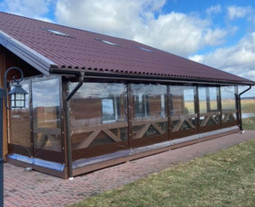 Skaidrūs tentai terasoms ir pavėsinėms. / Tentų Arsenalas / Darbų pavyzdys ID 3084256