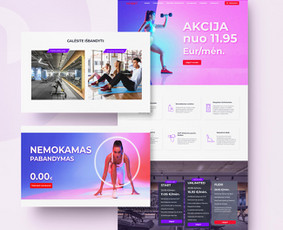 Svetainių dizainas (web design) - Logo / Web dizainas / Reklama/ Skrajutės / Plakatai - 2