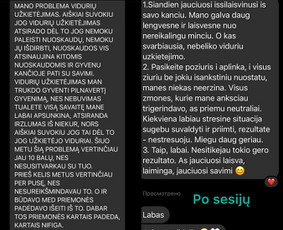 Hipnoterapija / Psichosomatika / Mąstymo keitimas / Andzej Baranovskij / Darbų pavyzdys ID 3086474