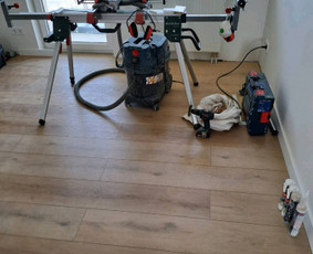 Grindų klojimas, remontas - Parketo, vinilo, laminato. grindjuosčių. profilių montavimas - 1