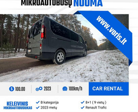 Keleivinis / Krovininis Mikroautobusiukas - Nuoma / Mikroautobusų nuoma / Darbų pavyzdys ID 3088854