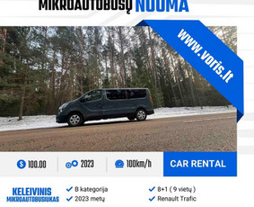Keleivinis / Krovininis Mikroautobusiukas - Nuoma / Mikroautobusų nuoma / Darbų pavyzdys ID 3088856