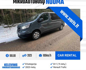 Keleivinis / Krovininis Mikroautobusiukas - Nuoma / Mikroautobusų nuoma / Darbų pavyzdys ID 3088860