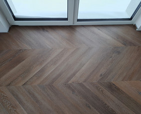 Vinilinės grindys, klojimas - Parketo, vinilo, laminato. grindjuosčių. profilių montavimas - 2