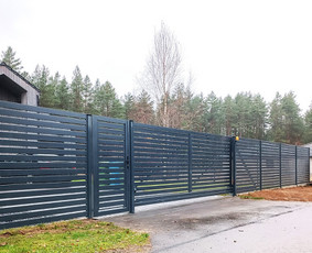Tvoros, vartai, stumdomi kiemo vartai, automatika - Kiemo vartai, gamyba - 4 Kiemo vartai, gamyba - Tvoros, vartai, stumdomi kiemo vartai, automatika - 4