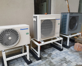 Ventiliacijos sistemų montavimas - &Scaron;ilumos siurbliu montavimas, oras/oras, oras/vanduo. - 2