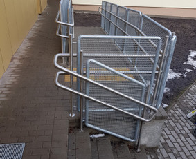 Metalo gaminiai vartai tvoros suvirintojai - Laiptų turėklai - 2 Laiptų turėklai - Metalo gaminiai vartai tvoros suvirintojai - 2