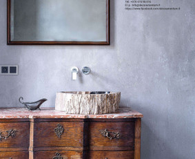 Interjero dekoravimas - Mikrocementas, Sienų Dekoravimas, Itališkas sienų dekoras - 1