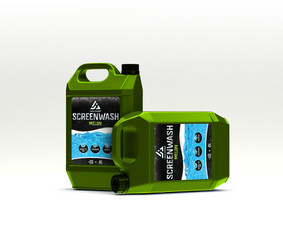 Liquid armour Screenwash etiketės.