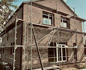 Klinkerio klijavimas bei fasadų šiltinimas - PIR plokščių montavimas - 4 PIR plokščių montavimas - Klinkerio klijavimas bei fasadų šiltinimas - 4