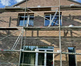 Klinkerio klijavimas bei fasadų šiltinimas - PIR plokščių montavimas - 3 PIR plokščių montavimas - Klinkerio klijavimas bei fasadų šiltinimas - 3