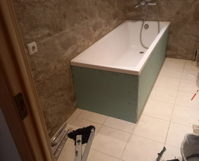 Plytelių klijavimas - Vidaus apdailos darbai - 1