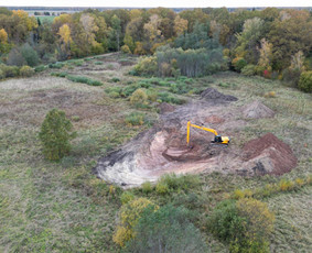 Ekskavatorių savivarčių bobcat paslaugos - Tvenkinių, prūdų kasimas, valymas - 3 Tvenkinių, prūdų kasimas, valymas - Ekskavatorių savivarčių bobcat paslaugos - 3
