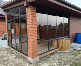 Terasų Stiklinimas/aliuminiai Langai/plastikiniai Langai / UAB "GRG group" / Darbų pavyzdys ID 3109573