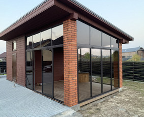 Terasų Stiklinimas/aliuminiai Langai/plastikiniai Langai / UAB "GRG group" / Darbų pavyzdys ID 3109575