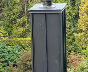 Skardinimo darbai,vejalentes,pakalimai,lietaus sistema,kamin - Kamino apskardinimas - 3 Kamino apskardinimas - Skardinimo darbai,vejalentes,pakalimai,lietaus sistema,kamin - 3