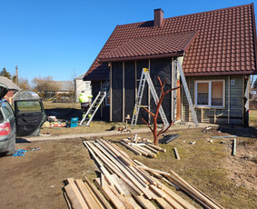 Skardinimo darbai,vejalentes,pakalimai,lietaus sistema,kamin - Palangių skardinimas - 3 Palangių skardinimas - Skardinimo darbai,vejalentes,pakalimai,lietaus sistema,kamin - 3