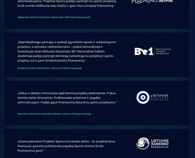 Paslaugos verslui - Projektų rengimas finansavimui gauti [Sportas, sveikata] - 1