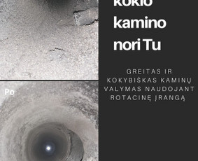 Kaminų, ventiliacinių šachtų valymas - Kaminų įdėklų valymas - 1 Kaminų įdėklų valymas - Kaminų, ventiliacinių šachtų valymas - 1