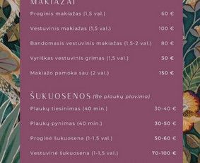 Profesionalus makiažas, grimas bei šukuosenos / Rusnė Kairaitytė / Darbų pavyzdys ID 3114943