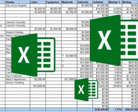 Ms Excel & Google sheets specialistai / XLS darbai / Darbų pavyzdys ID 3116251