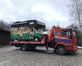 Tralas fiskaras traliukas Tech pagalba kelyje / Aivatrans / Darbų pavyzdys ID 3118843