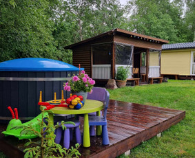 Dobilų Slėnis - Nameliai Baidarės Kubilai prie Jūros upės / Dženeta Dobilienė / Darbų pavyzdys ID 3123075