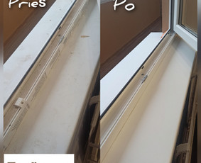 Langų valymas / Valymas po statybos/renovacijos Vilnius