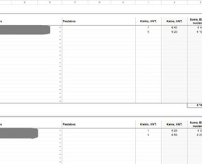 Power Apps, Power Bi, Power Automate ir Excel sprendimai / Deividas Sališius / Darbų pavyzdys ID 3123663