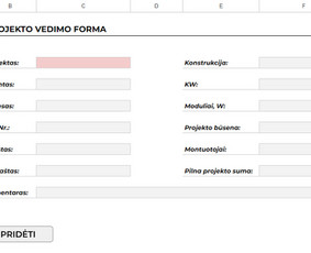 Power Apps, Power Bi, Power Automate ir Excel sprendimai / Deividas Sališius / Darbų pavyzdys ID 3123673