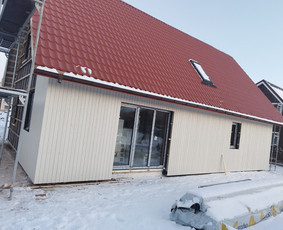 Stoginės, stoginių gamyba - Karkasinių namų statyba, pamatai, stogai, mūras - 2