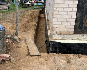 Pamatų šiltinimas - Šiltinam Fasadus! Atliekame mūro darbus! - 3