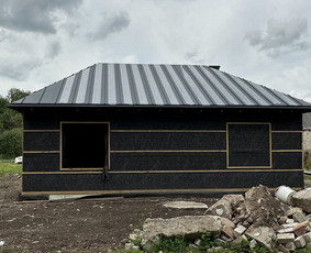 Rąstinių sienų šiltinimas - Šiltinam Fasadus! Atliekame mūro darbus! - 4