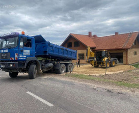 Sklypo lyginimas, formavimas - Aikštelių, kelių įrengimas-griovimo darbai - 4
