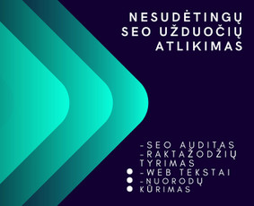 Nesudėtingų Seo užduočių atlikimas Google ir Meta Ads - Paslaugos verslui - 1 Paslaugos verslui - Nesudėtingų Seo užduočių atlikimas Google ir Meta Ads - 1