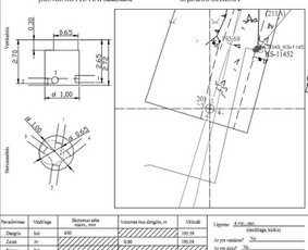 Topografija Ribų ir statyb. žymėjimai Geodezija Kadastras / matininkas - geodezininkas E. Kvedaras / Darbų pavyzdys ID 3134213
