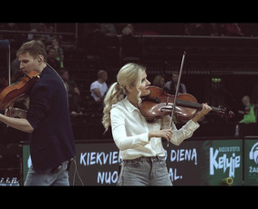 Renginių vedėjai / Styginių duetas / Laimis Krunglevičius / Darbų pavyzdys ID 589085